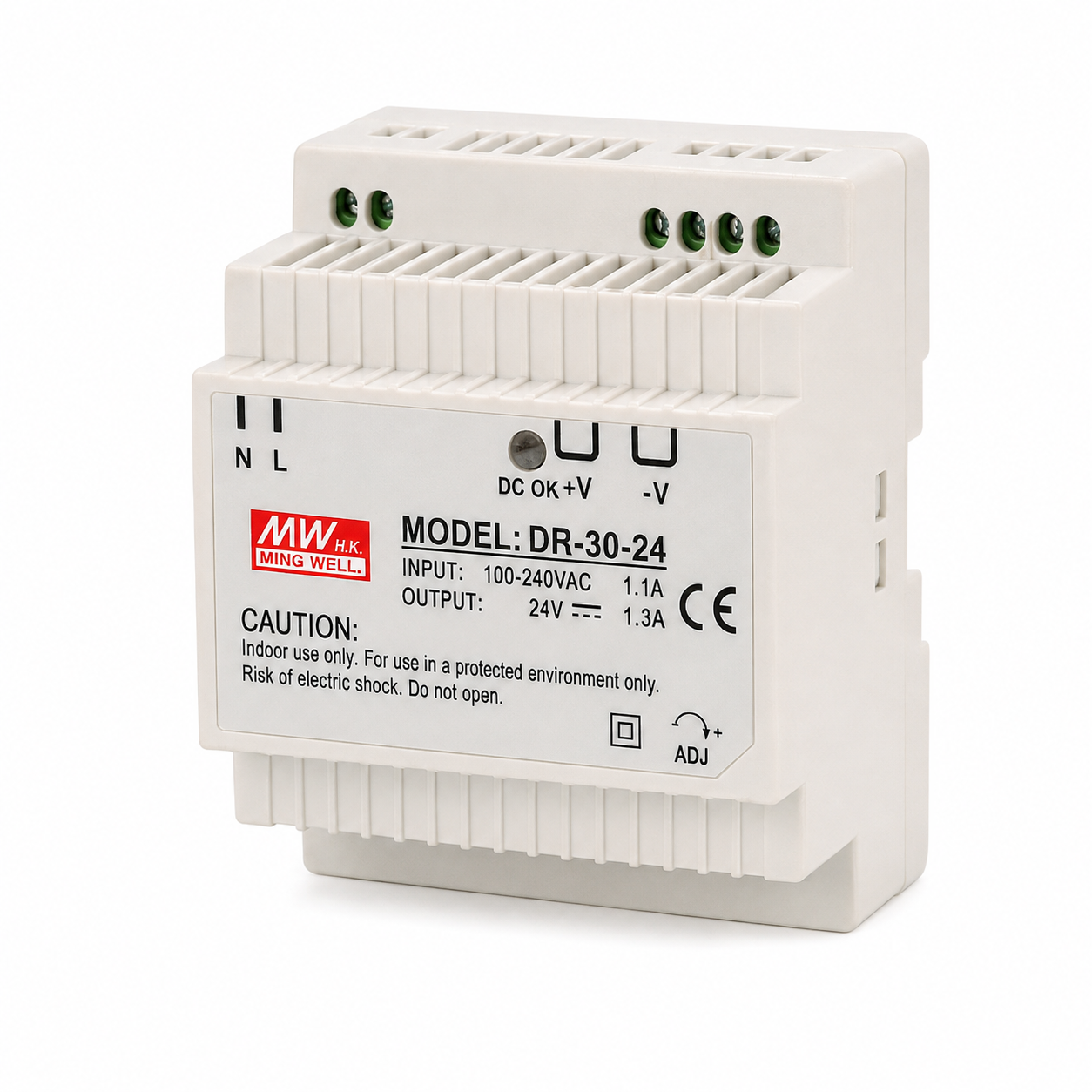 DR-30 DIN rail switching power supply