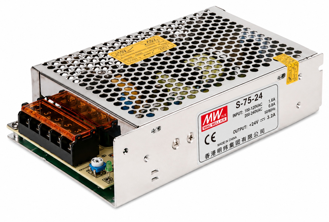 Hong Kong MING WELL S-75 switching power supply